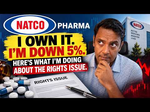 Natco Pharma just approved a ₹1,300 crore rights issue.