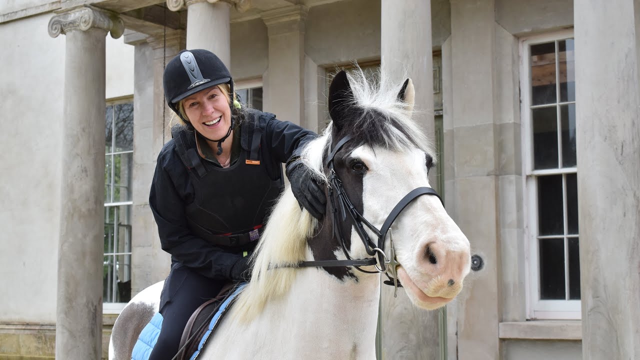 Oreo and Mum's first pleasure ride at Florida Manor