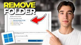 How To Unlink, Exclude, Or Remove A Folder From OneDrive In Windows 11 | Tutorial 2026