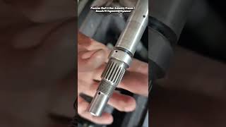 Precision Shaft &amp; Gear Assembly Process | Smooth Fit Engineering Explained