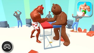 Muscle Rush: Smash Running - Gameplay Walkthrough Part 60 - Game Levels 280-283 (iOS, Android)