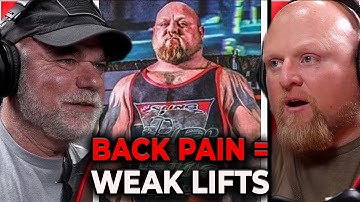 Building Strength: Training & Back Pain Solutions | Matt Wenning, Dave Tate