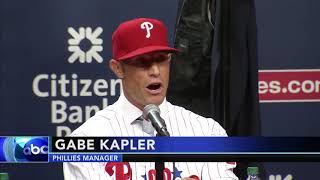 Phillies introduce new manager Gabe Kapler