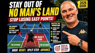 How To Stay Out Of No Man's Land In Pickleball (2026) | Stop Losing Easy Points