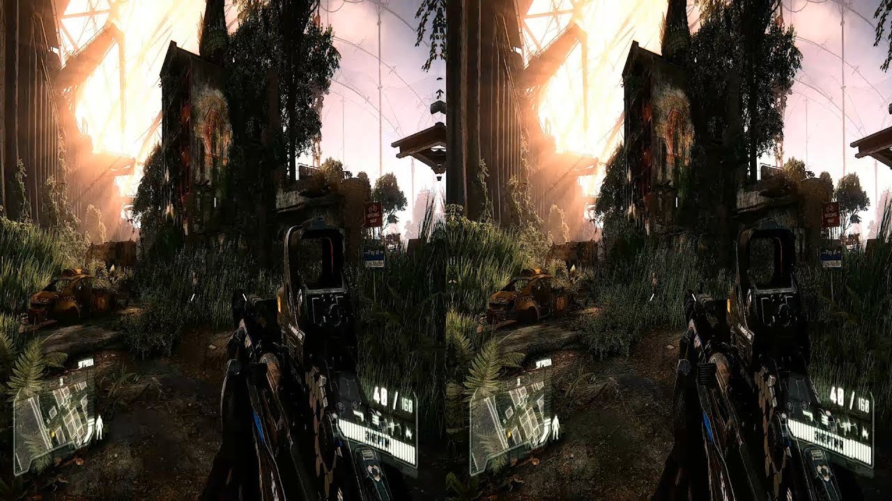3d video sbs hd 1080p Crysis 3 - Welcome to the Jungle