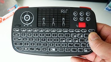 Rii i4 Mini Wireless Multimedia Keyboard with Scroll Wheel Unboxing & Review - Android PS4 PS5 X Box