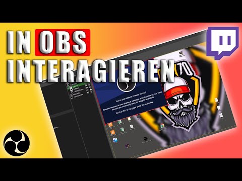 In OBS interagieren mit Browserquelle!