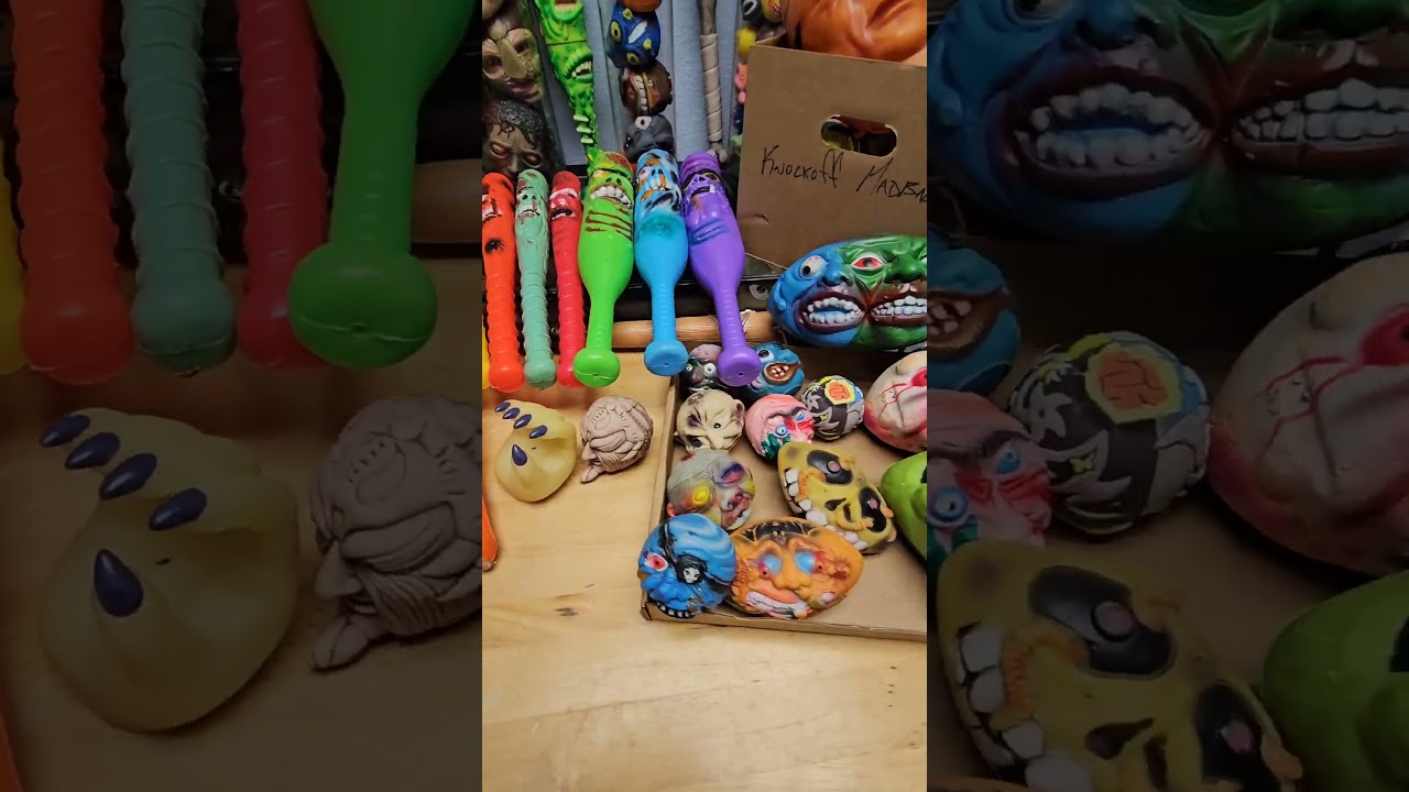 ABSOLUTELY MASSIVE COLLECTION OF MADBALLS AND KNOCKOFF BATS!!