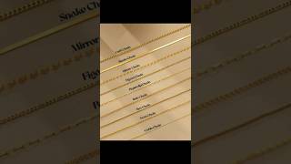 Different 10 Types Of Gold Chains   Chain  Gold Chains