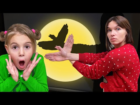 Shadow Song Nursery Rhymes and Kids Songs with Five Kids