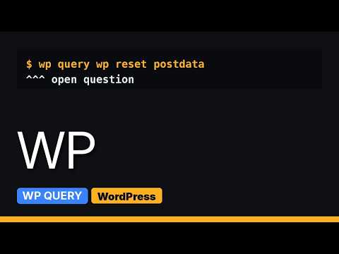 Wordpress: Why should i use wp_reset_postdata()?