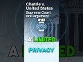 SCOTUS Oral Argument: Chatrie v. United States #142