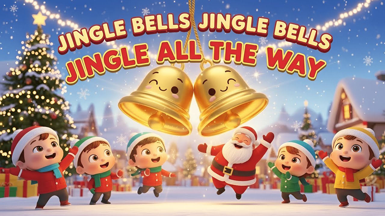 Jingle Bells Jingle Bells | Merry Christmas Song for Kids - YouTube