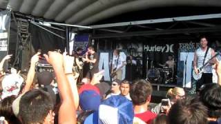 A Day To Remember - Mr. Highway's Thinking About The End (Live at Warped 2009)