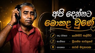 අපි දෙන්නට මොකද උනේ | Api dennata mokada une | Sarth C Madanayaka ( Lyrical video) 