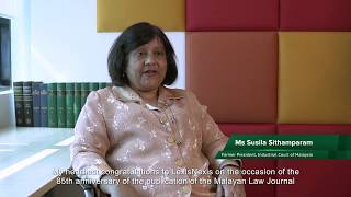 Download Lagu LexisNexis MLJ 85th Anniversary - Ms Susila Sithamparam MP3