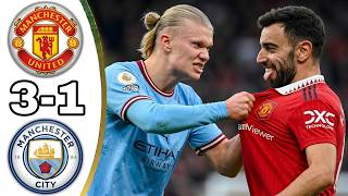 Manchester United vs Manchester City 3-1 Highlights & All Goals | Football Highlights 2026 screenshot 4