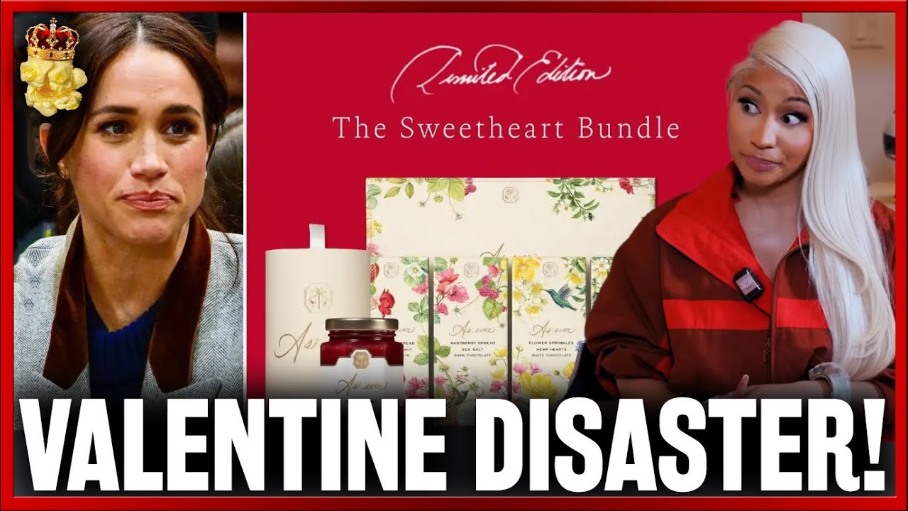 TRAINWRECK! Meghan Markle's Valentine Ad BLASTED! As Nicki Minaj MOCKS Prince Harry!