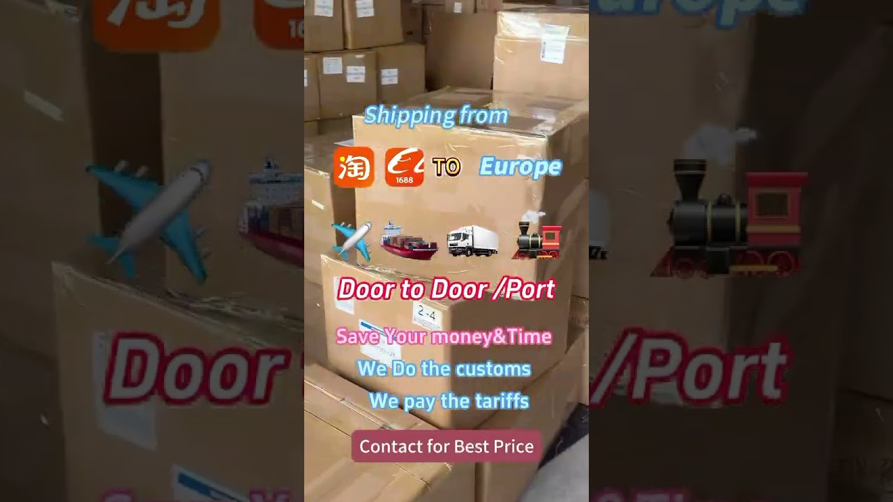 shipping from taobao to Europe door to door/port save your money and time 