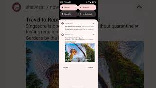 Android Carousel Notification Demo