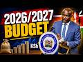 LIVE Treasury CS John Mbadi Reads 2026 2027 Budget In Parliament 