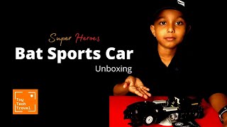 Toy Tech Travel Super Heroesbat Sports Car