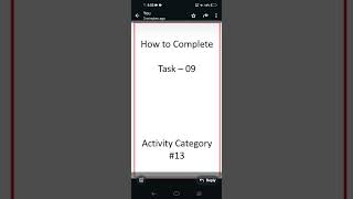 Celebrity Task 8 9 10 Activity 13 Profile