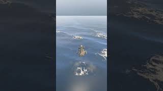 Deep Sea Heist: Retrieving the Sub! 🌊🚁  #gta  #gaming  #shorts
