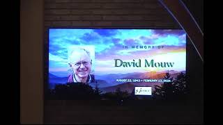 David Mouw Memorial Service