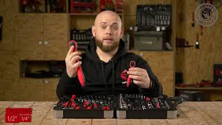 Профессиональный набор инструментов 78 единиц INTERTOOL ET-7078