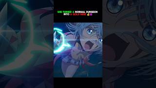 This Girl’s Skill Is A Looting Cheat Code 💀💎 #anime #animeedit