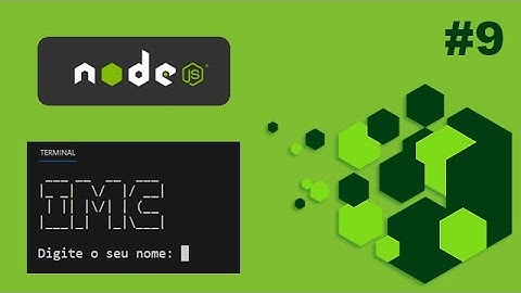 🟢 Desenvolvimento profissional em JavaScript - Recebendo dados inseridos pelo usuário via terminal