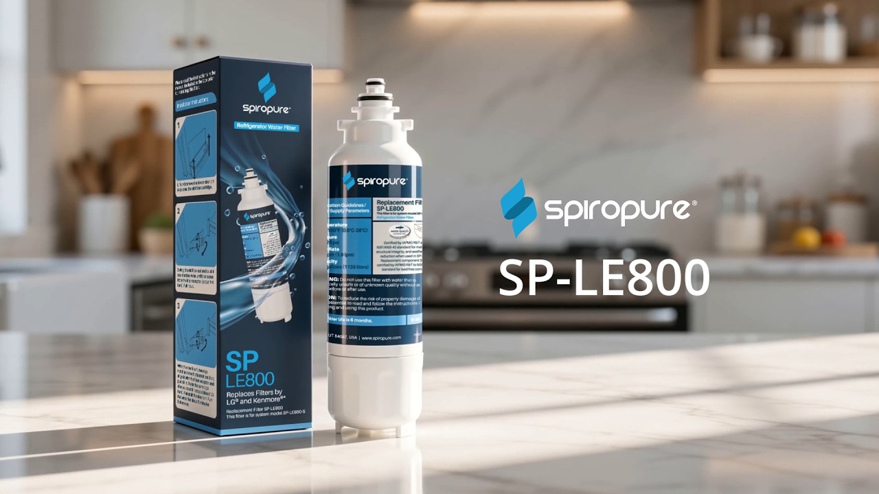 HDX FML-4 Replacement Water Filter by SpiroPure - $12.95