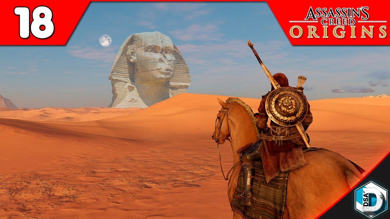 Assassin's Creed Origins Tumbas Precursoras y la Esfinge Gameplay