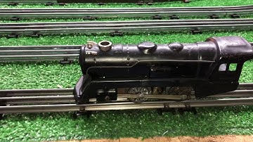 MARX PREWAR MOTOR / RESURRECTED FROM THE DEAD / 898 SHELL / 10 TIN LITHO CARS