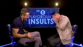 Watch Ryan Reynolds and Josh Brolin crack each other up with 'Playground Insults'