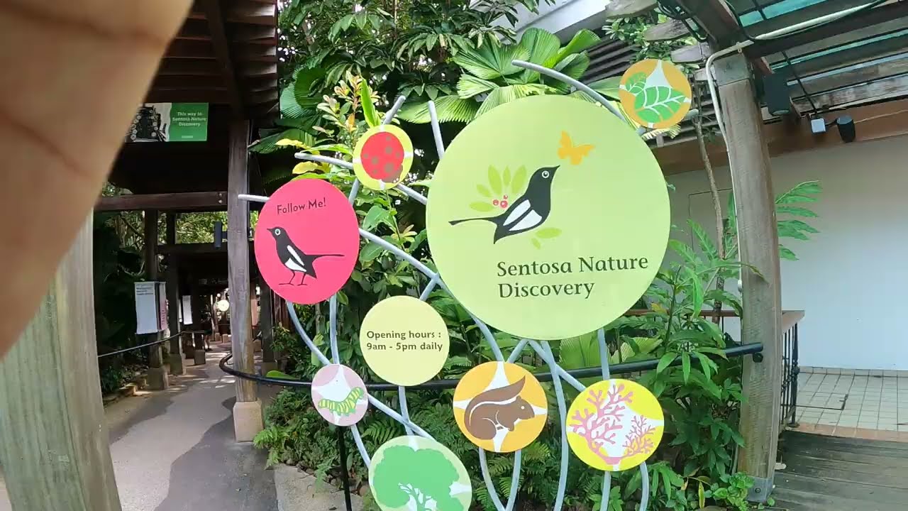 Sentosa Nature Discovery, zoology museum Singapore .