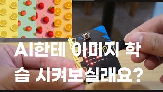 [30초AI] 마이크로비트로  AI 만들기(이미지 학습)