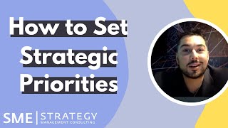 How to Set Strategic Priorities as Part of Your Strategic Planning Process
