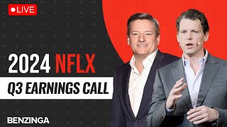 🔴WATCH LIVE: Netflix Q3 2024 Earnings Call | $NFLX Netflix Q3 2024 Earnings Call Transcript
