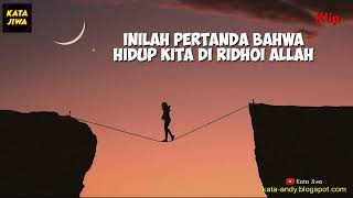 Klip  Inilah Pertanda Bahwa Hidup Kita Di Ridhoi Allah  Kata Jiwa