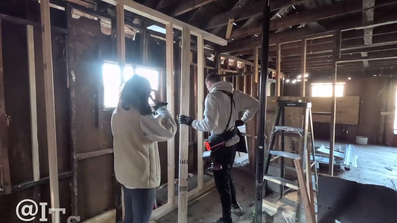 Исправление плохого каркаса, обрезка LVL-панелей заподлицо и сюрпризы для подрядчиков | Проект до...