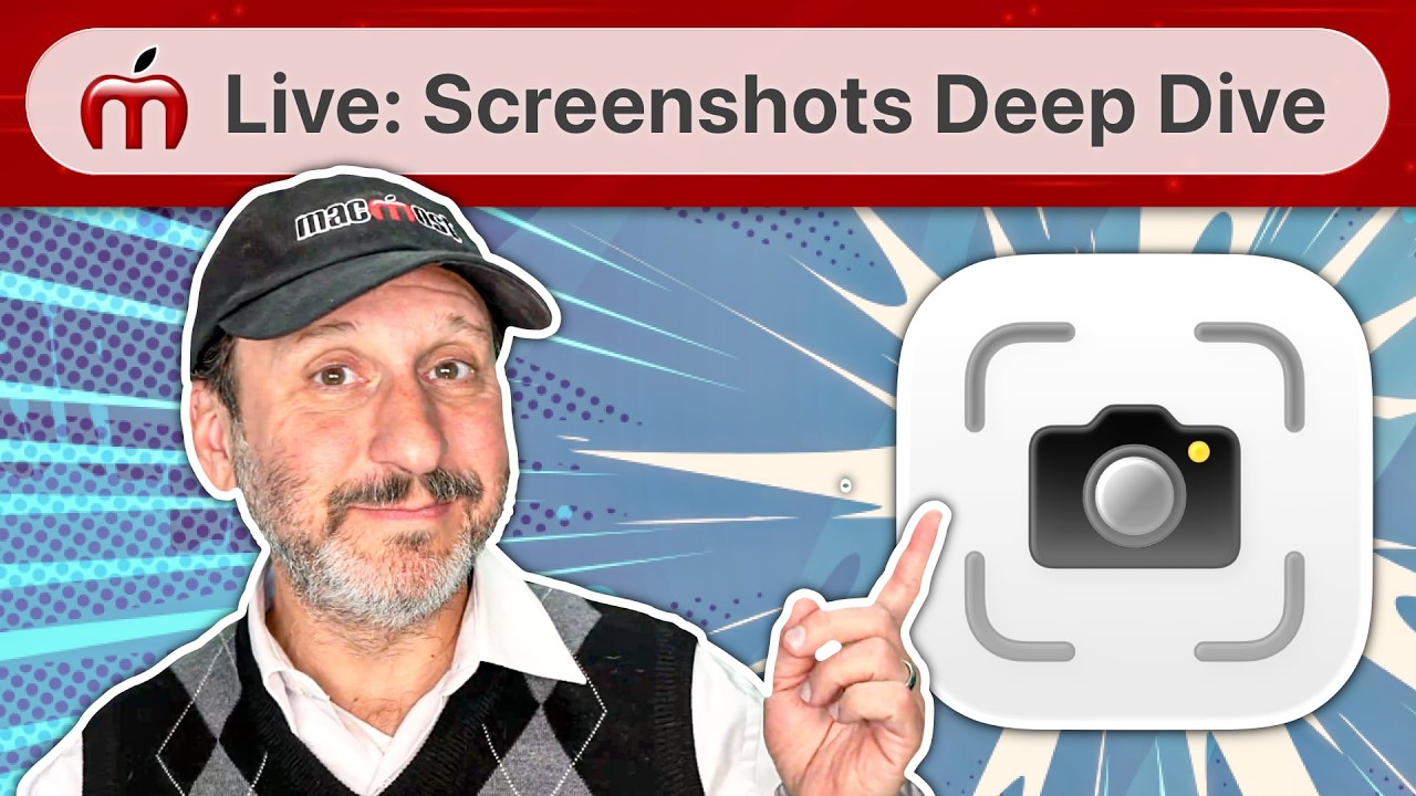 Live: Using the Screenshot Tool On Your Mac