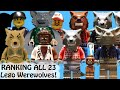 Ranking LEGO Werewolves