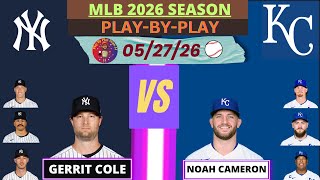 Kansas City Royals vs. New York Yankees LIVE 3D Mode | Radio-Style Play-by-Play #yankees #royals