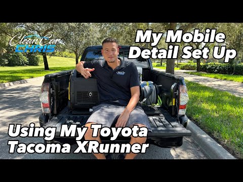 Mobile Detailing Pickup Truck Setup