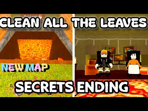 CLEAN ALL THE LEAVES ENDING ROBLOX GAME