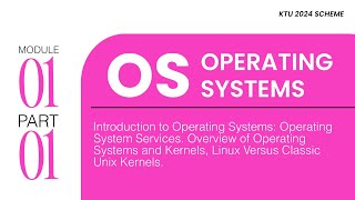 Part 1 - M1 | Introduction to OS | OS - PCCST403 | KTU 2024 Scheme - Clearitt Learning