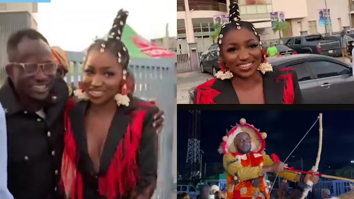 SEE FACES OF THOSE WHO CHANGE THE RED CARPET AT FEMI ADEBAYO MOVIE PREMIERE, KING OF THIEVES