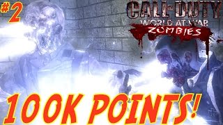 100,000 POINT ENDING! - Custom Zombies BP WAITING FINALE (CoD WaW Custom Zombies)